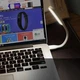 Гибкая USB LED-лампа для ноутбука, повербанка, фонарик для чтения черный MX-13312/8 - изображение 4