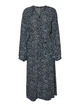 Платье-рубашка Oversize с принтом Vero Moda Синее 11432 L (46) - изображение 2