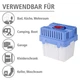 Влагопоглотитель Wenko 5 кг, 29 x 29 x 24 см, белый, голубой - изображение 4