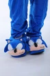 Тапочки Кигуруми Игрушки Еж Соник Kigurumi Домашние Плюшевые Детские Для Девочки Синий 27-34 (3090/1) - изображение 4