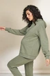 Молодіжне худі для вагітних та годуючих Юла Мама Mira L темна оливка (SW-33.011) - зображення 8