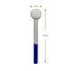 Стеклянная Трубка Вапорайзер 16 см. Oil Pipe Two-color Blue - изображение 2