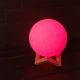 Ночник настольный луна LED Berger Moon 13см 3D RGB с пультом - изображение 3