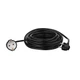 Мережевий подовжувач 2E 2E-PC315M10 1XSchuko 3Gх1.5мм2 16А 10м black - зображення 1