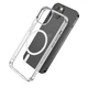 Чехол прозрачный с магнитом Hoco Magnetic series airbag anti-fall protective shell для iPhone 15 Plus - изображение 3