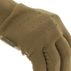 Захисні Рукавиці Mechanix ColdWork Base Layer Gloves на флісі / Утеплені Рукавички SoftShell койот розмір L - зображення 7