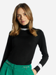 Гольф-водолазка жіноча Monnari Viscose Turtleneck S Чорна (5904528386804) - зображення 1