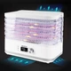 Сушилка для грибов, фруктов, овощей, еды Maltec 110247 450 Вт 12л таймер 5 поддонов Белый - изображение 2