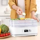 Сушилка для грибов, фруктов, овощей, еды Maltec 110247 450 Вт 12л таймер 5 поддонов Белый - изображение 5