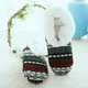 Теплі тапочки-шкарпетки зі стоперами новорічні Honey Fashion Accessories 36-39 р різнокольоровий (1-5/5) - изображение 2