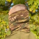 Баф зимний M-KET Мультикам флисовый тактический защитный шарф-маска универсальный размер - изображение 2
