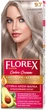 Набор стойких крем-красок для волос Florex Super Кератин 9.7 Пепельный х 2 шт (4823001603348) - изображение 2