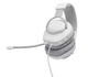 Навушники провідні повнорозмірні JBL Quantum 100 (JBLQUANTUM100WHT) Білі - зображення 5