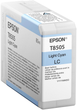 Tusze do drukarek Epson T850500, Light Cyan 80 ml (10343914902) - obraz 1