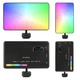 Накамерный свет светодиодная панель W140 RGB с регулятором яркости (2500-9000K, 8W, 3100мАч) - изображение 2