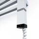 Тен для полотенцесушителя Terma ONE P 30x40 с регулятором, 200 Вт, цвет White mat (кабель в розетку) - изображение 1