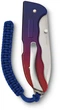 Ніж Victorinox Evoke Alox 136 мм 5 функцій Рифлений синьо-червоний градієнт (0.9415.D221) - зображення 4