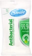 Вологі серветки із соком подорожника, 15шт - Smile Ukraine Antibacterial 15шт (311359-138165) - зображення 1