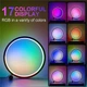 Розумний світлодіодний нічник RGB-O 25см настільна атмосферна лампа з пультом та bluetooth підключенням до смартфона (світіння в ритм музики) - зображення 2