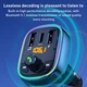 Автомобільний Fm модулятор Wekome WP-C39 Чорний ABS-пластик Bluetooth 5.1 - зображення 3