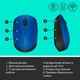 Безпровідна миша Logitech M171 Wireless Blue/Black (910-004640) - изображение 7