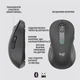 Миша бездротова Logitech Signature M650 L LEFT Graphite (910-006239) Сірий - зображення 6
