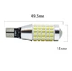Світлодіодна лампа T15 W16W 87SMD 3014 canbus Autoexpect 12V Білий (15115) - зображення 6