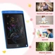 Детский графический LCD планшет доска для рисования и записи цветной 10 дюймов Writing Tablet синий - изображение 6