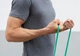 Стрічка-еспандер для фітнесу та реабілітації U-POWEX Fitness band 0.5мм. (9.1 кг) Green - изображение 2