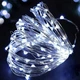 Светодиодная гирлянда Decorative Light USB + от батареек Нить Led 100 10 м Белая (2000992418591) - изображение 1