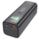 Power Bank Hoco Q17 Electric PD140W 25000mAh Універсальний Портативний Акумулятор Повербанк для пристроїв Чорний - изображение 3