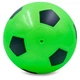 М'яч гумовий футбольний Zelart Action 5652 діаметр 22см вага 200г Green-Black - зображення 2