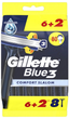 Jednorazowe golarki męskie Gillette Blue3 Comfort Slalom 8 szt (8700216187732) - obraz 1