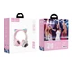 Bluetooth-гарнітура Hoco W27 Cat Ear Grey/Pink (W27GP) - изображение 3