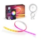 Умная светодиодная LED лента Philips Hue Gradient White and Color, ZigBee, Bluetooth, 2 метра - изображение 2