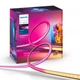 Світлодіодна стрічка Philips Hue Play Gradient Lightstrip Ambilight для телевізора 75 дюймів ZigBee - зображення 2