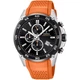 Наручний годинник FESTINA F20330/4 Помаранчевий ремінець - зображення 1