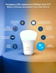 Розумна світлодіодна LED лампочка Philips Hue E27 White Ambiance 1100лм 75Вт 8W, ZigBee, Bluetooth - зображення 2