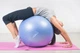 М'яч для фітнесу (фітбол) PowerPlay 4001 Ø65 cm Gymball Синій + помпа - изображение 9