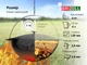 Казан чугунный азиатский Brizoll з кришкою 6 л (КА06-1) - изображение 9