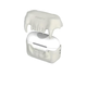 Чехол для наушников Apple AirPods Pro / Pro 2 BLACKTIME 808FC TIGERTEETHCASE ударопрочный силиконовый с карабином, Белый - изображение 8