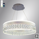 Керована світлодіодна люстра CARINA&nbsp;90W R-APP-500x1200-CHROME/CLEAR-220-IP20 - зображення 5
