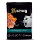 Влажный корм Savory для котят, лосось с морковью в соусе, пауч, 85 г - изображение 1