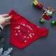 Жіночі сліпи Bolshe новорічні з написом Merry Christmas and Happy New Year Червоний L/XL - изображение 2