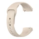 Силиконовый ремешок HMU для Xiaomi Redmi Watch 3 Active, Ivory white - изображение 2