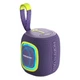 Акустическая система Hopestar Bluetooth с RGB подсветкой 5W 1500mAh Purple |Портативная беспроводная колонка | 771865-P - изображение 2