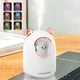 Увлажнитель воздуха ночник медвежонок Humidifier USB дифузор с подсветкой 300мл Happy Home 8O23 H2O белый - изображение 1