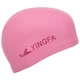 Шапочка для плавания из водонепроницаемой PU ткани YINGFA Pro (PU, Розовый) (C0077_Розовый) - изображение 2