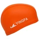 Шапочка для плавания из водонепроницаемой PU ткани YINGFA Pro (PU, Оранжевый) (C0077_Оранжевый) - изображение 2