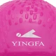 Шапочка для плавания силиконовая на длинные волосы YINGFA C0061 (силикон, розовый) - изображение 5